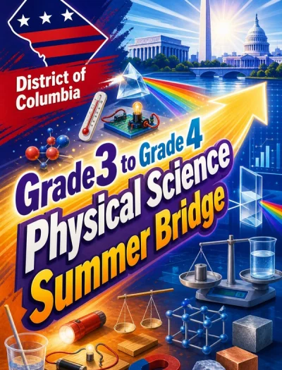 District Of Columbia Grade 3 to Grade 4 Physical Science Summer Bridge