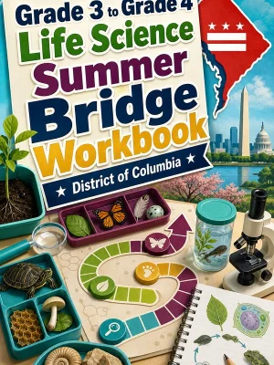 District Of Columbia Grade 3 to Grade 4 Life Science Summer Bridge Workbook