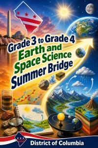 District Of Columbia Grade 3 to Grade 4 Earth and Space Science Summer Bridge
