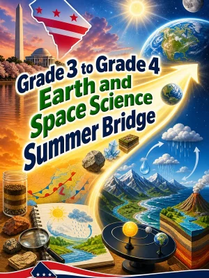 District Of Columbia Grade 3 to Grade 4 Earth and Space Science Summer Bridge