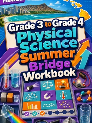 Hawaii Grade 3 to Grade 4 Physical Science Summer Bridge Workbook