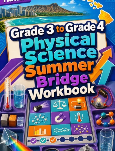 Hawaii Grade 3 to Grade 4 Physical Science Summer Bridge Workbook