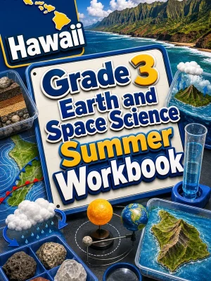 Hawaii Grade 3 Earth and Space Science Summer Workbook