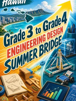Hawaii Grade 3 to Grade 4 Engineering Design Summer Bridge