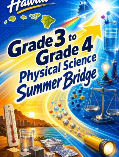 Hawaii Grade 3 to Grade 4 Physical Science Summer Bridge