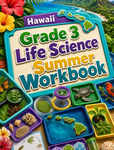 Hawaii Grade 3 Life Science Summer Workbook