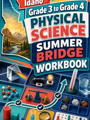 Idaho Grade 3 to Grade 4 Physical Science Summer Bridge Workbook
