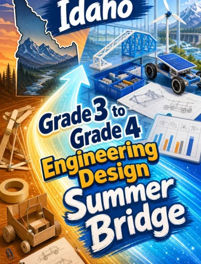 Idaho Grade 3 to Grade 4 Engineering Design Summer Bridge