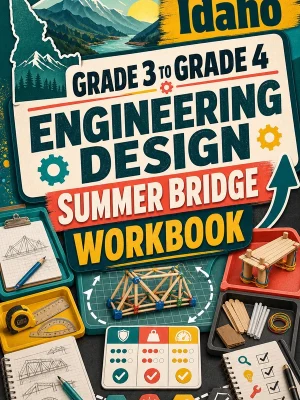 Idaho Grade 3 to Grade 4 Engineering Design Summer Bridge Workbook