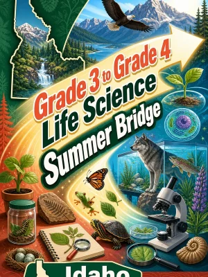 Idaho Grade 3 to Grade 4 Life Science Summer Bridge