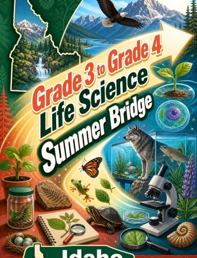 Idaho Grade 3 to Grade 4 Life Science Summer Bridge