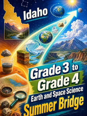 Idaho Grade 3 to Grade 4 Earth and Space Science Summer Bridge