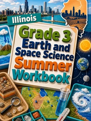 Illinois Grade 3 Earth and Space Science Summer Workbook