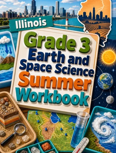 Illinois Grade 3 Earth and Space Science Summer Workbook