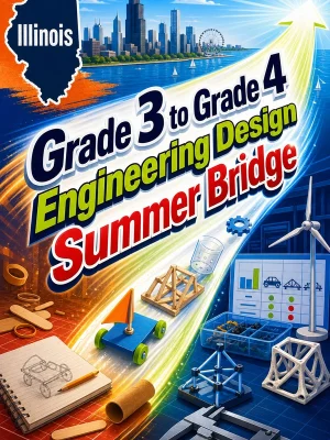 Illinois Grade 3 to Grade 4 Engineering Design Summer Bridge
