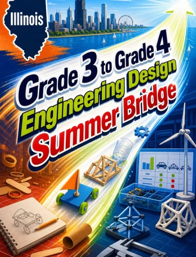 Illinois Grade 3 to Grade 4 Engineering Design Summer Bridge