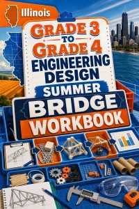 Illinois Grade 3 to Grade 4 Engineering Design Summer Bridge Workbook