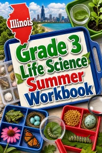 Illinois Grade 3 Life Science Summer Workbook