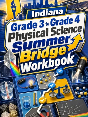 Indiana Grade 3 to Grade 4 Physical Science Summer Bridge Workbook