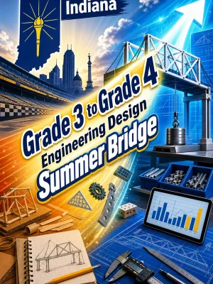 Indiana Grade 3 to Grade 4 Engineering Design Summer Bridge
