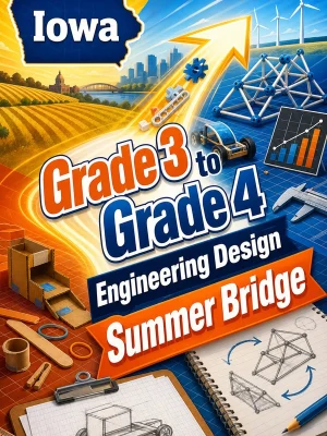 Iowa Grade 3 to Grade 4 Engineering Design Summer Bridge