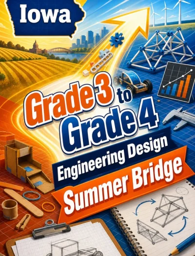 Iowa Grade 3 to Grade 4 Engineering Design Summer Bridge