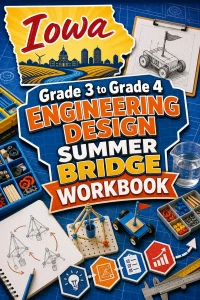 Iowa Grade 3 to Grade 4 Engineering Design Summer Bridge Workbook