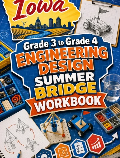 Iowa Grade 3 to Grade 4 Engineering Design Summer Bridge Workbook