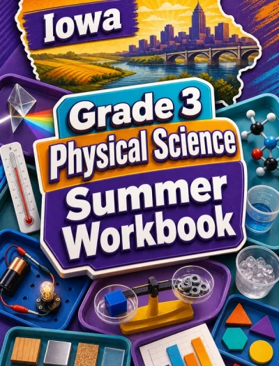 Iowa Grade 3 Physical Science Summer Workbook