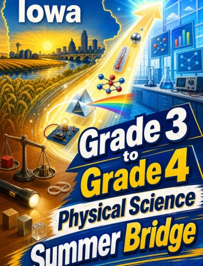 Iowa Grade 3 to Grade 4 Physical Science Summer Bridge