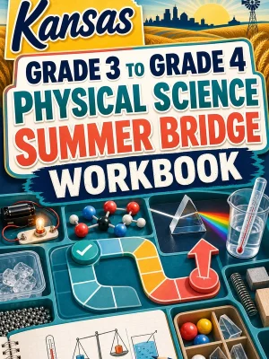 Kansas Grade 3 to Grade 4 Physical Science Summer Bridge Workbook