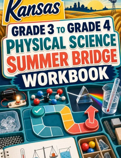 Kansas Grade 3 to Grade 4 Physical Science Summer Bridge Workbook