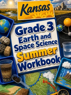 Kansas Grade 3 Earth and Space Science Summer Workbook