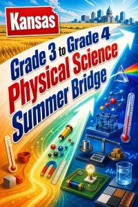 Kansas Grade 3 to Grade 4 Physical Science Summer Bridge