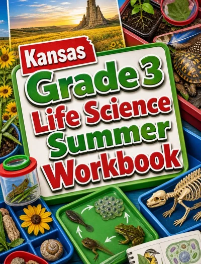 Kansas Grade 3 Life Science Summer Workbook