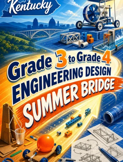 Kentucky Grade 3 to Grade 4 Engineering Design Summer Bridge