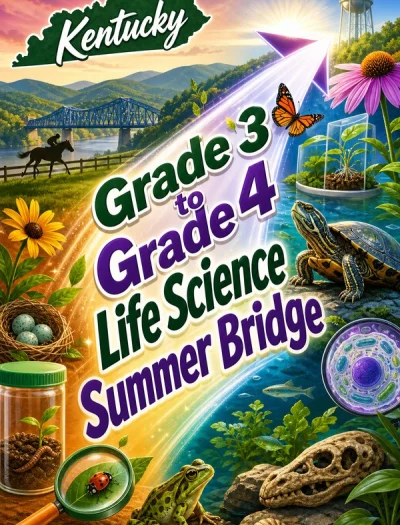Kentucky Grade 3 to Grade 4 Life Science Summer Bridge