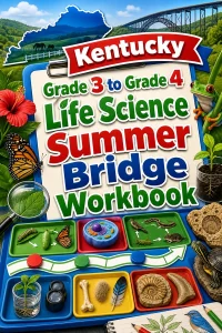 Kentucky Grade 3 to Grade 4 Life Science Summer Bridge Workbook