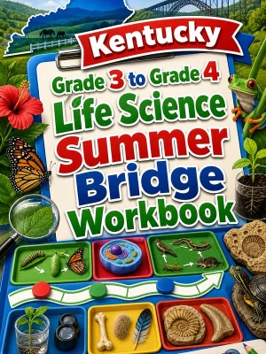 Kentucky Grade 3 to Grade 4 Life Science Summer Bridge Workbook
