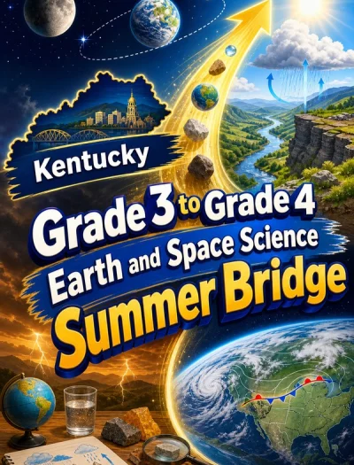 Kentucky Grade 3 to Grade 4 Earth and Space Science Summer Bridge