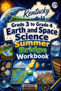 Kentucky Grade 3 to Grade 4 Earth and Space Science Summer Bridge Workbook