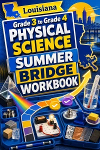 Louisiana Grade 3 to Grade 4 Physical Science Summer Bridge Workbook