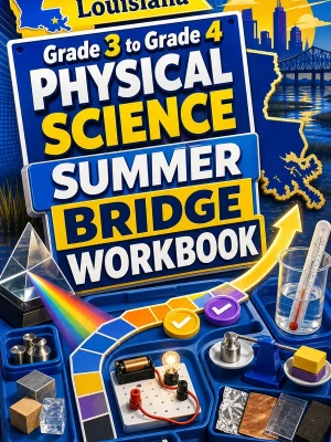 Louisiana Grade 3 to Grade 4 Physical Science Summer Bridge Workbook