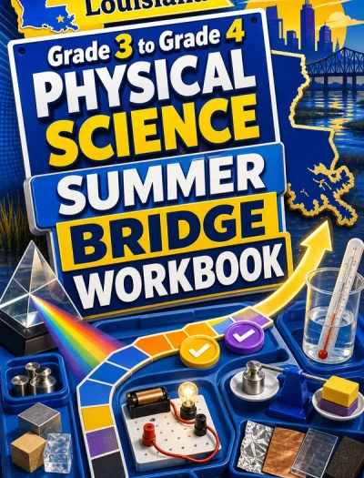 Louisiana Grade 3 to Grade 4 Physical Science Summer Bridge Workbook