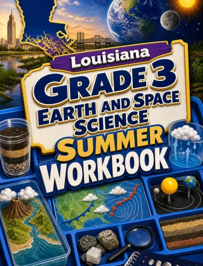 Louisiana Grade 3 Earth and Space Science Summer Workbook