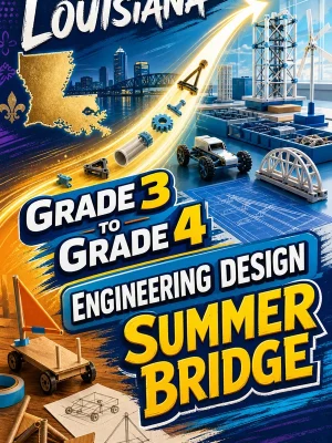 Louisiana Grade 3 to Grade 4 Engineering Design Summer Bridge