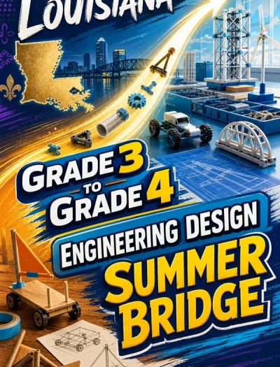 Louisiana Grade 3 to Grade 4 Engineering Design Summer Bridge