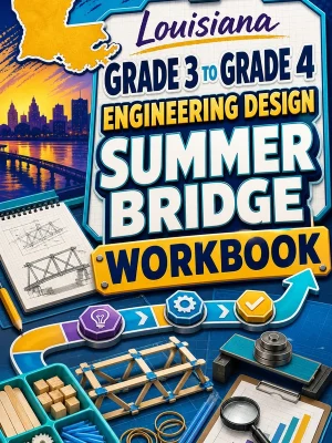 Louisiana Grade 3 to Grade 4 Engineering Design Summer Bridge Workbook