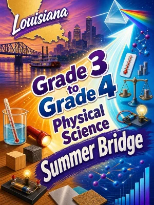 Louisiana Grade 3 to Grade 4 Physical Science Summer Bridge