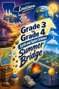 Louisiana Grade 3 to Grade 4 Earth and Space Science Summer Bridge
